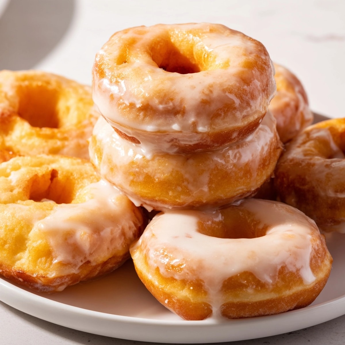 Homemade Air Fryer Donuts, a tasty and easy baked treat, perfect with coffee.