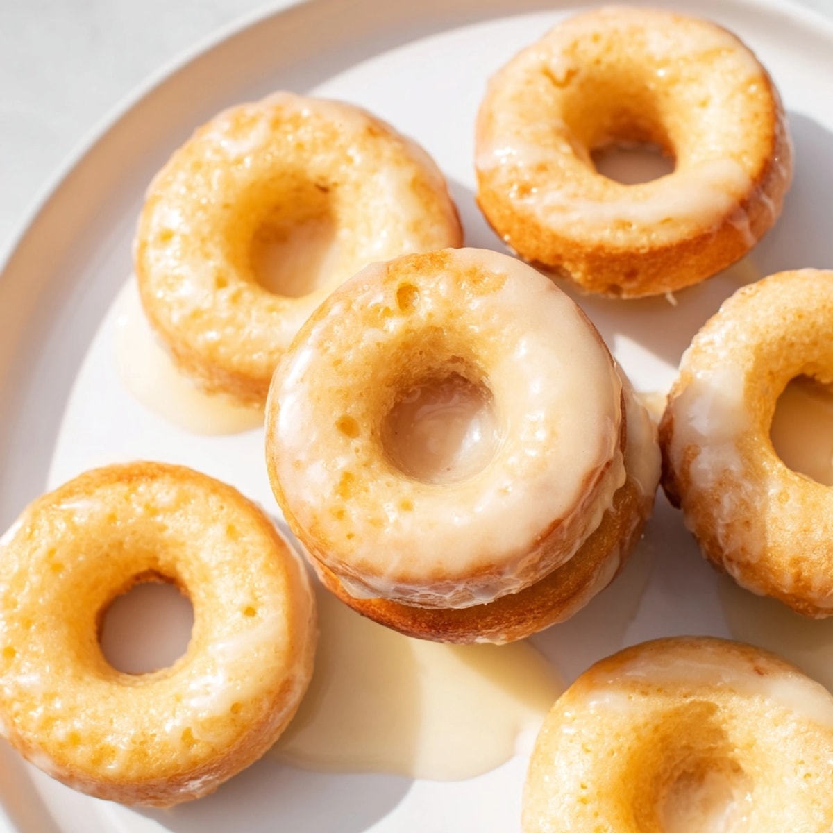 Warm, sugary Air Fryer Donuts, soft and tender—a delicious, healthier dessert alternative.