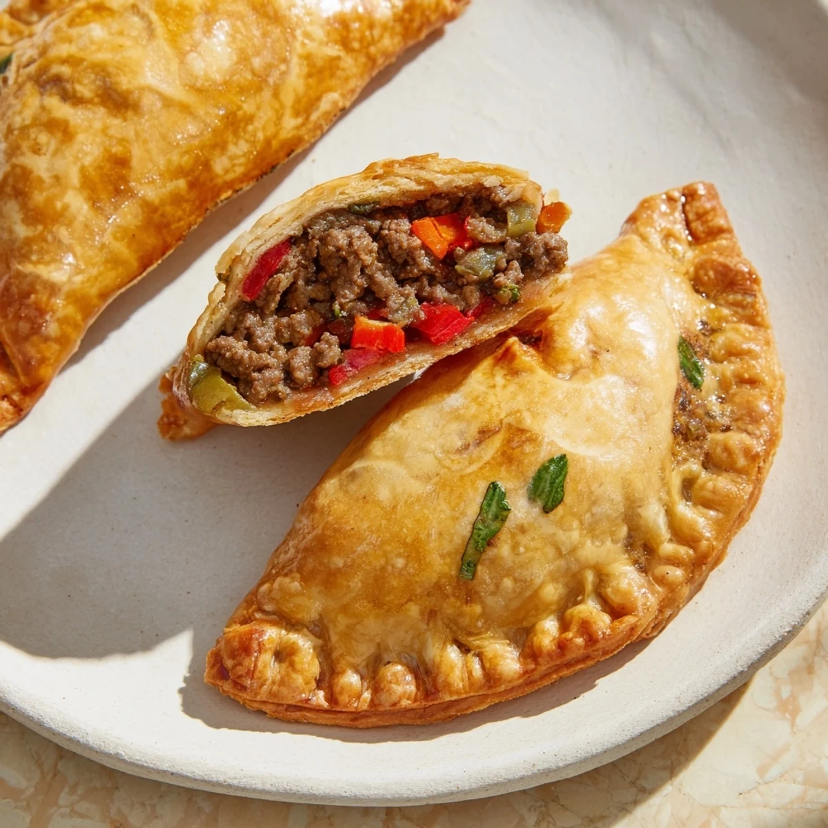 Spiced Beef Pastry Pockets