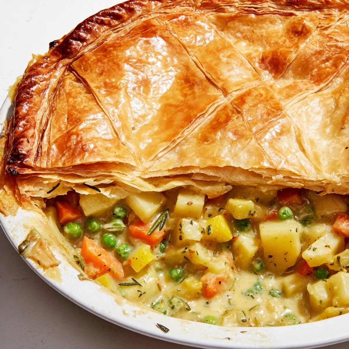 Savory Vegetable Pot Pie