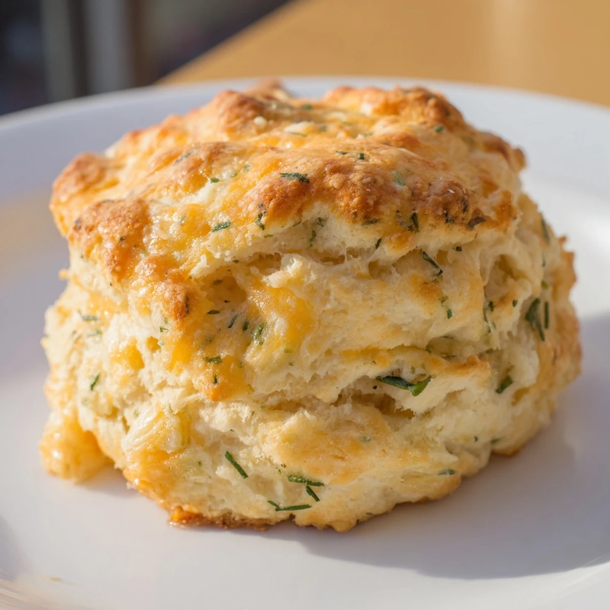 Warm, buttery Savory Biscuit Dough, fresh from the oven, offering a delightful aroma and texture.