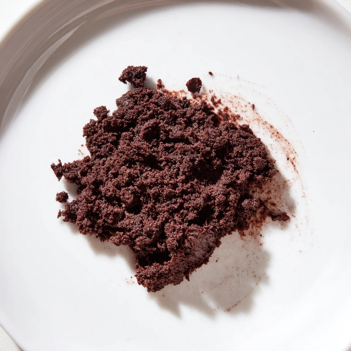 Finely ground chocolate cookie crumb, perfect for cheesecake bases or adding texture to desserts.