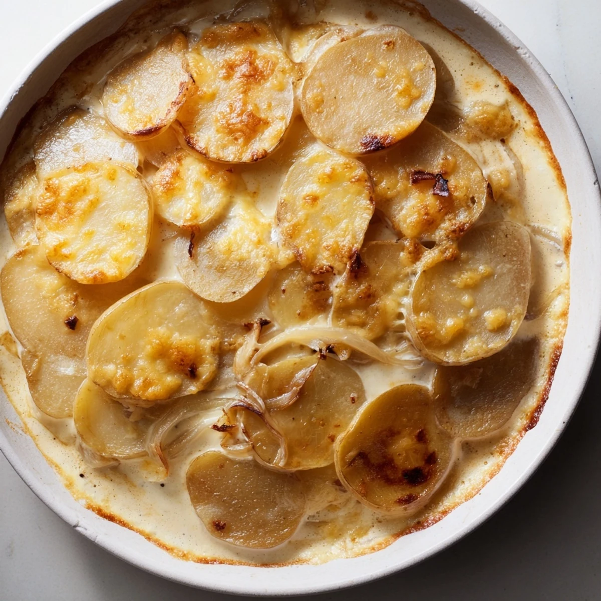 Scalloped Potatoes Creamy Garlic