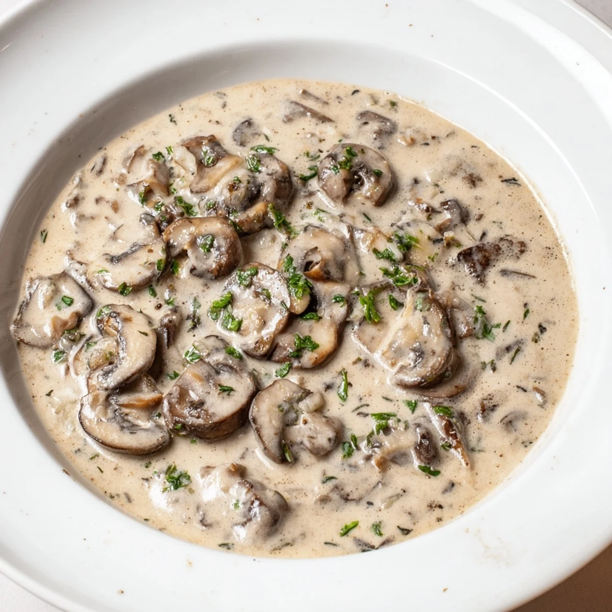 Creamy Mushroom Sauce
