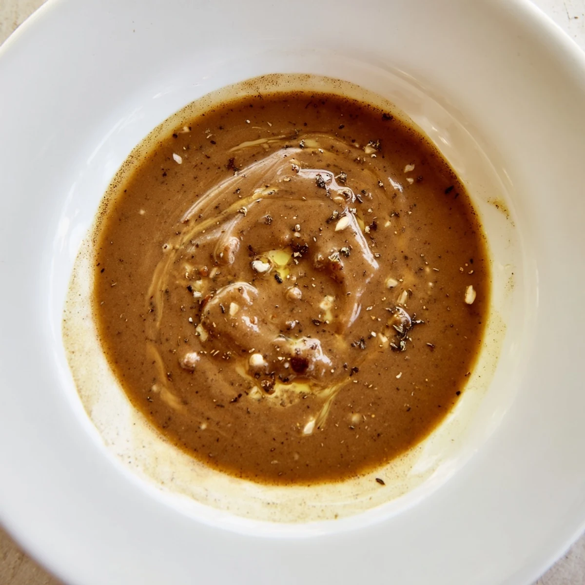 A vibrant photo shows the glossy, savory sauce drizzled over roasted vegetables for serving.