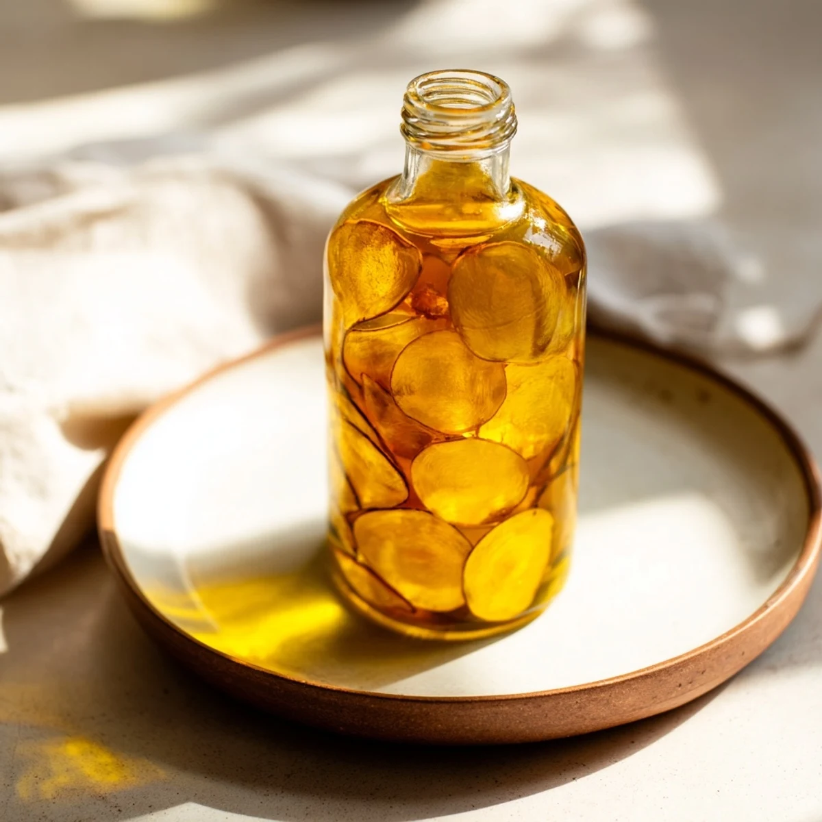Garlic-Infused Aromatic Oil