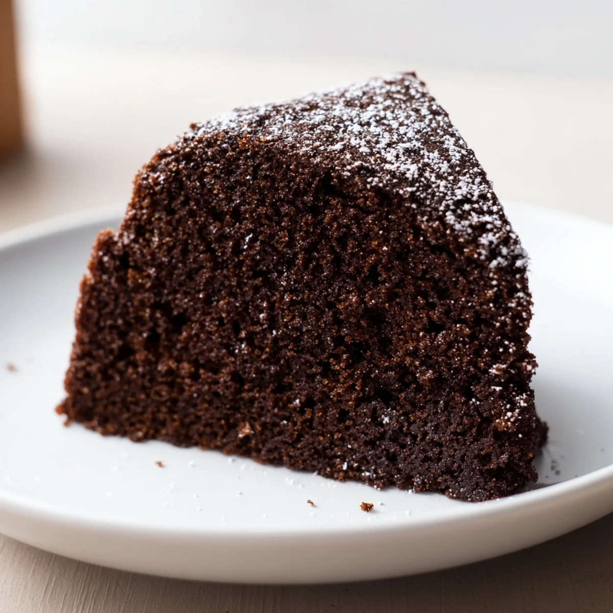A golden-brown traditional gingerbread cake, fresh from the oven, offering rich molasses aromas.