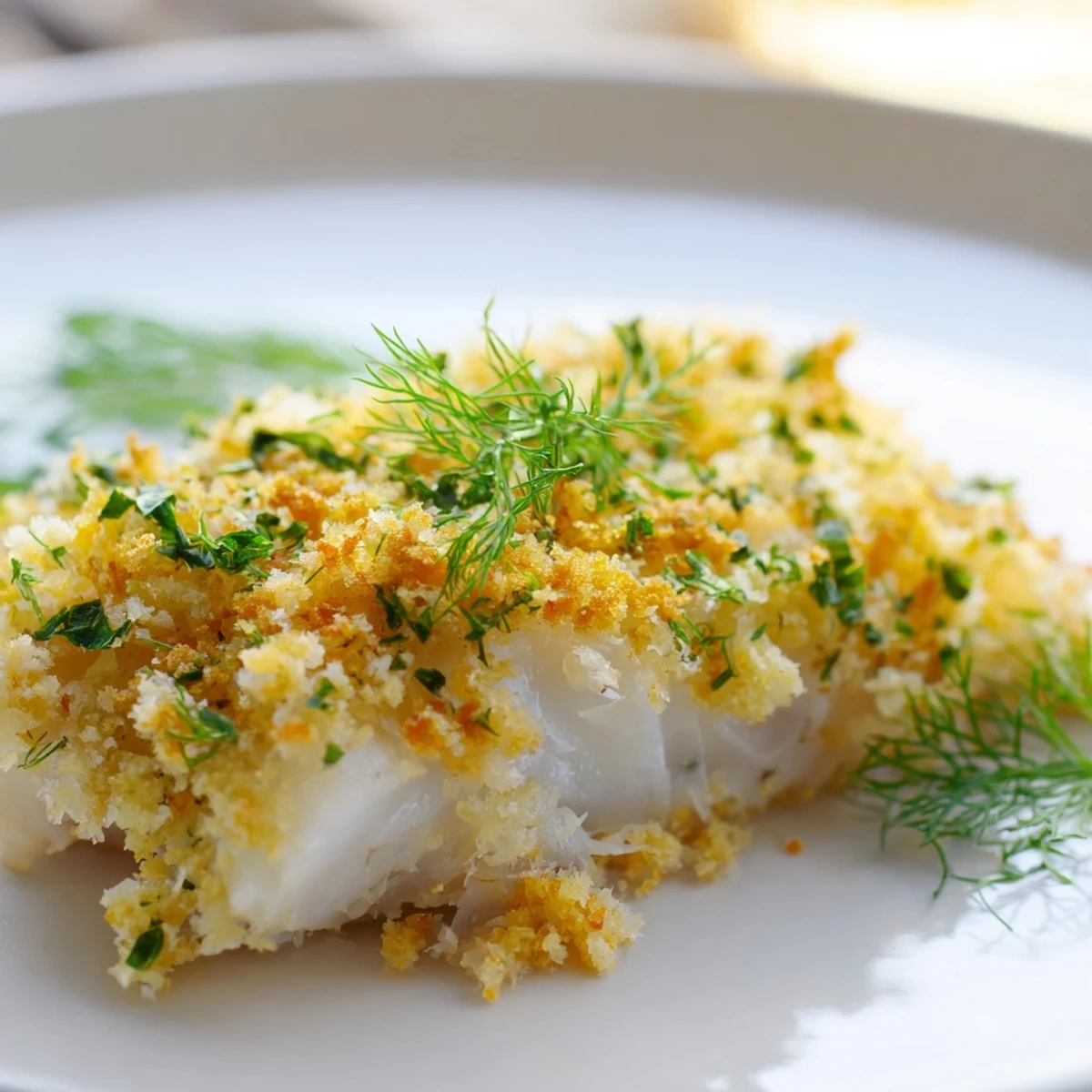 Baked Hake Lemon Herb