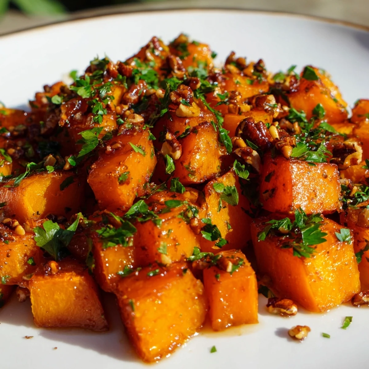Roasted Butternut Squash Maple