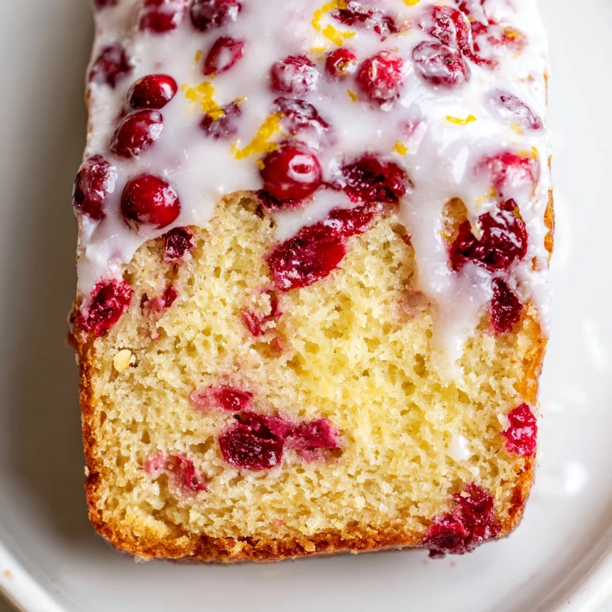 Cranberry Orange Loaf Glaze