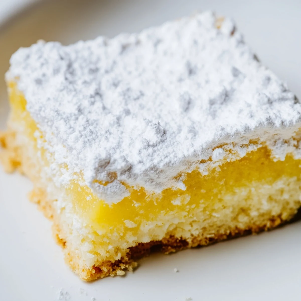 Close-up of zesty Lemon Slice with Tea beside a lemon wheel, highlighting the chewy texture and vibrant yellow filling.