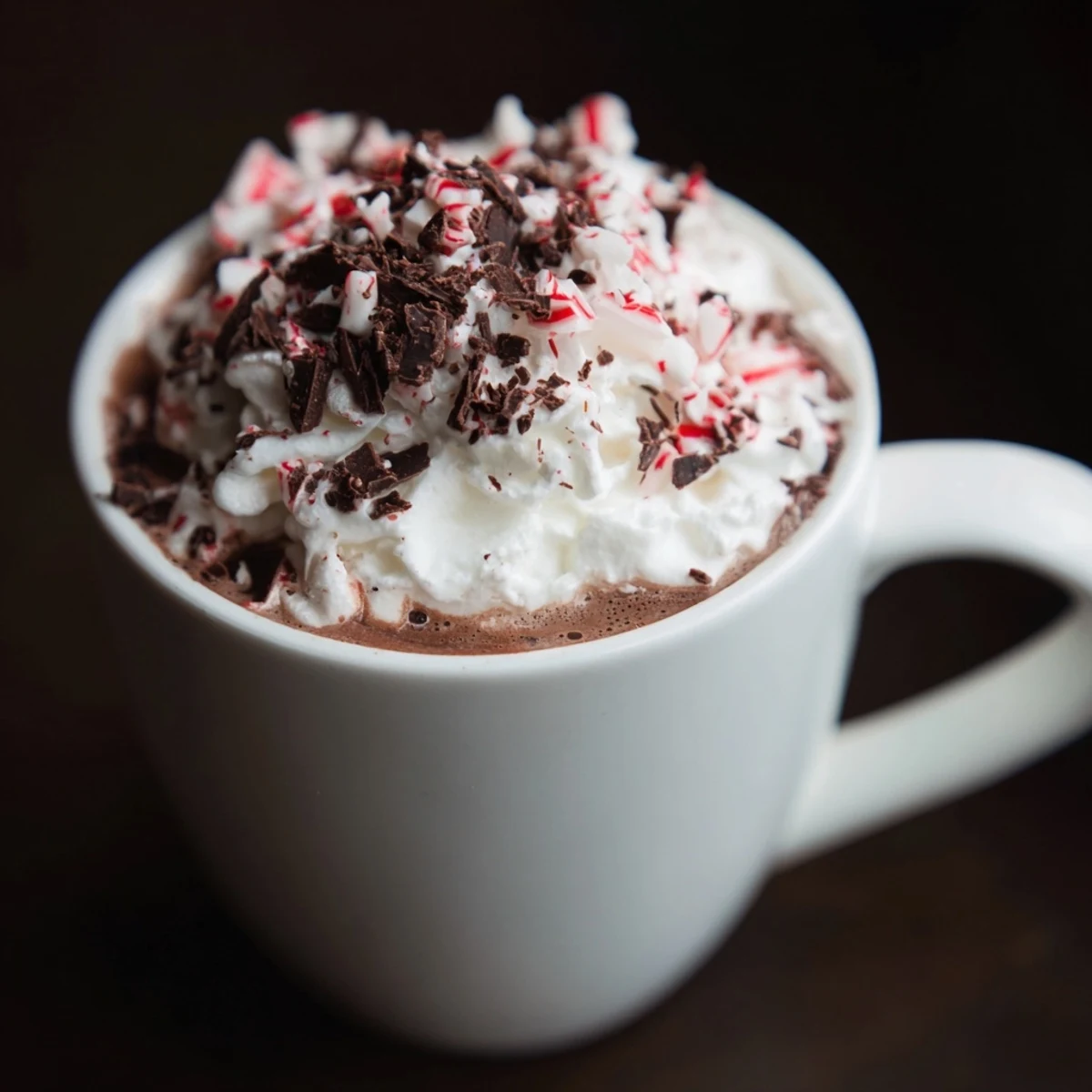 Peppermint Mocha Coffee Drink