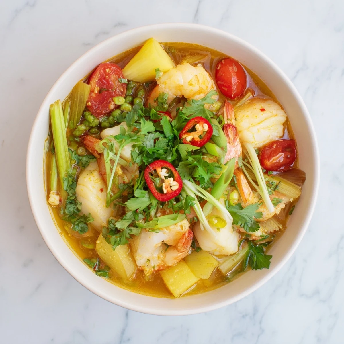 Vietnamese Sweet and Sour Soup