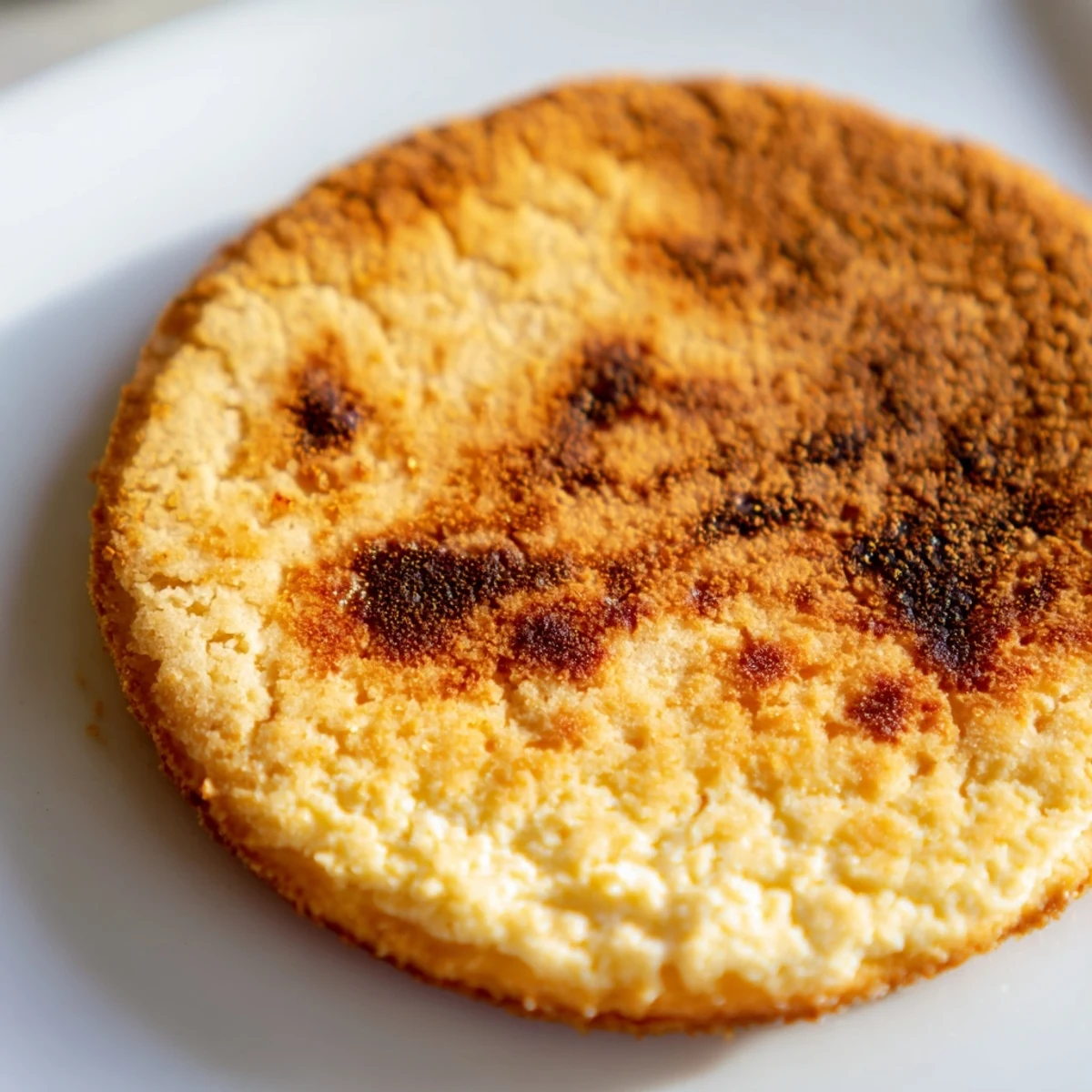 Golden caramelized crust tops these soft baked creme brulee cookies with cream cheese filling