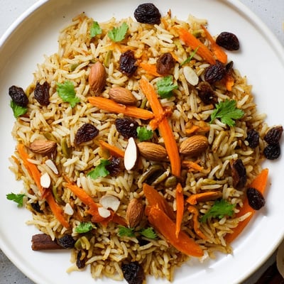 Afghan Rice with Spiced Carrots
