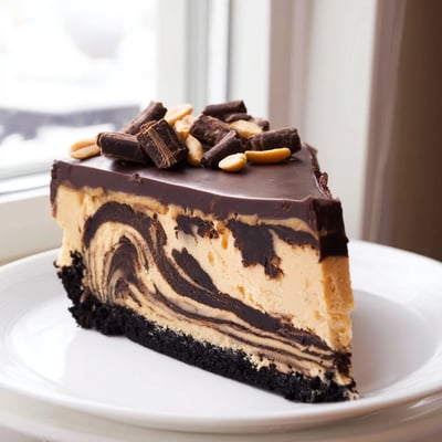 Chocolate Peanut Butter Cheesecake