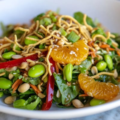 Mandarin Sesame Crunch Salad